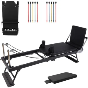 Foldable Adjustable Pilates Reformer Machine