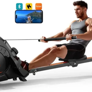 Foldable Magnetic Water Rowing Machine